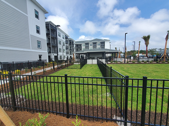 commercial grade perimeter fence installation panama city florida