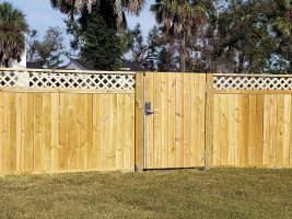 wood security fence more privacy southport florida